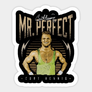 Mr. Perfect Retro Sticker